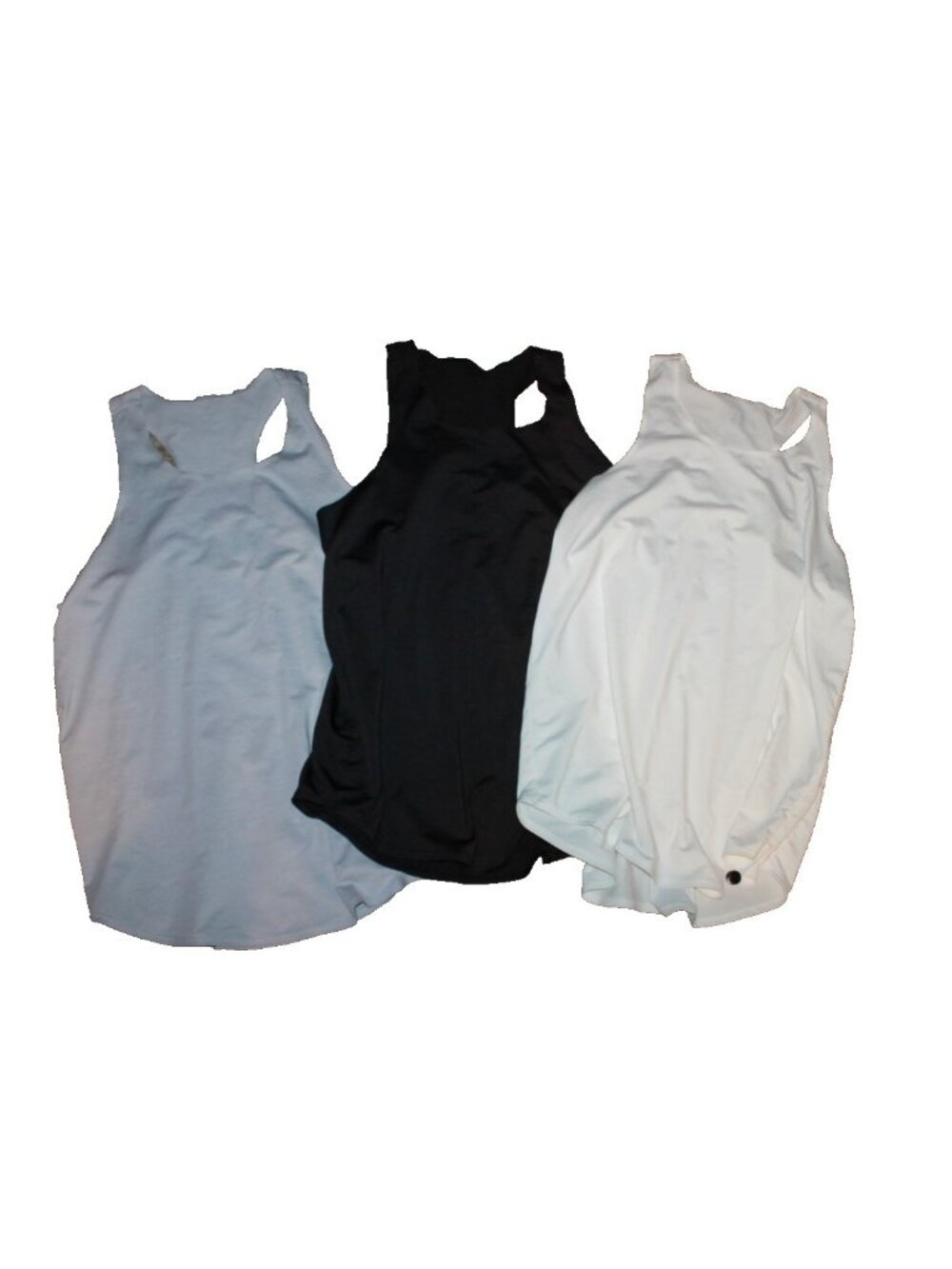 Sports Illustrated Athletic Tank Top Lot of 3 Women's Size M Cinched Side